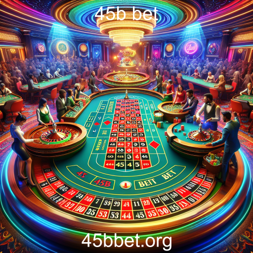 Descubra a Emoção da Roleta no 45b Bet
